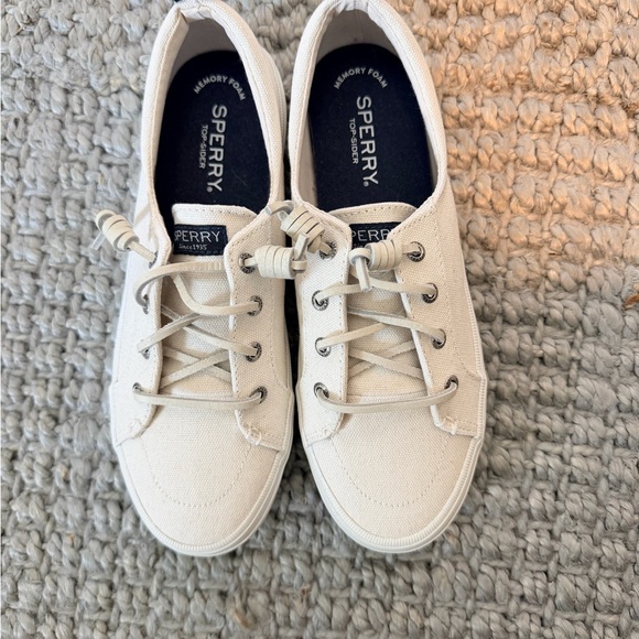 Sperry Cream Crest Wave Sneakers - Picture 2 of 5